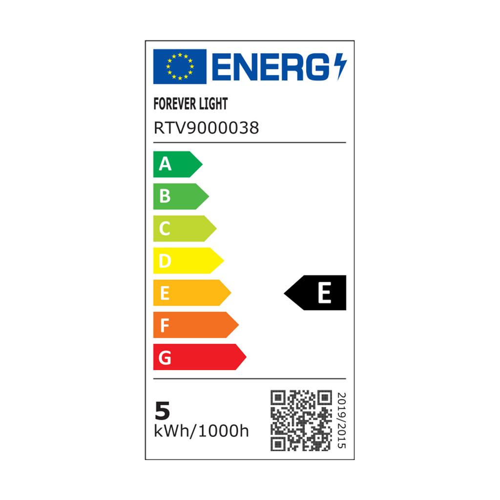 Forever Light Żarówka Led E14 G45 4.8W 630Lm 4000K Klasa E