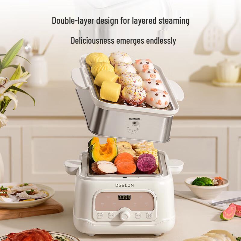 Wielofunkcyjny parowar elektryczny Deselang