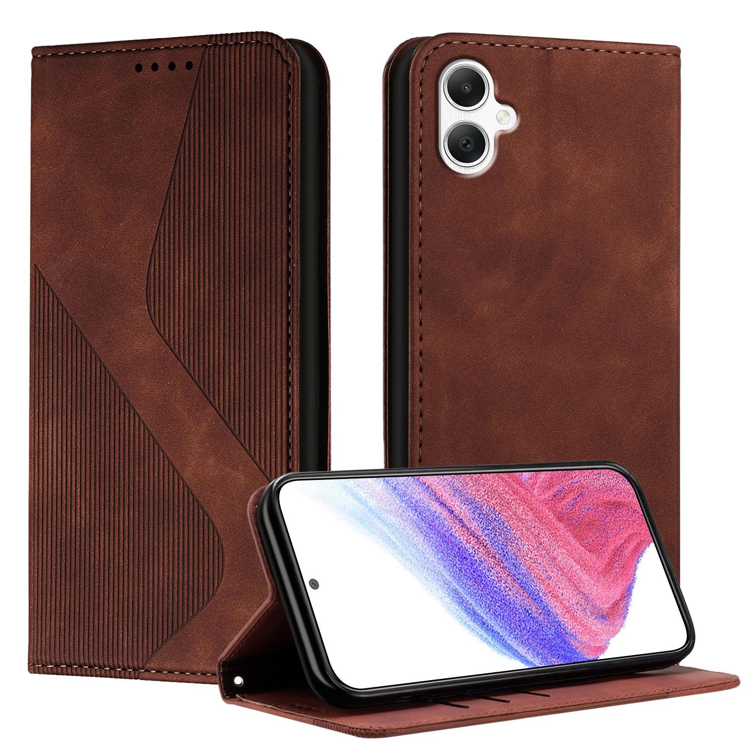 

For Samsung Galaxy A07 4G/A06 4G/A06 5G Phone Cover Skin-touch Feel Leather Wallet Case with Stand