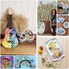 200g 1,5cm Transluzent 15mm Kristallmosaik DIY Handgemacht Buntes Glas Schnittpapier