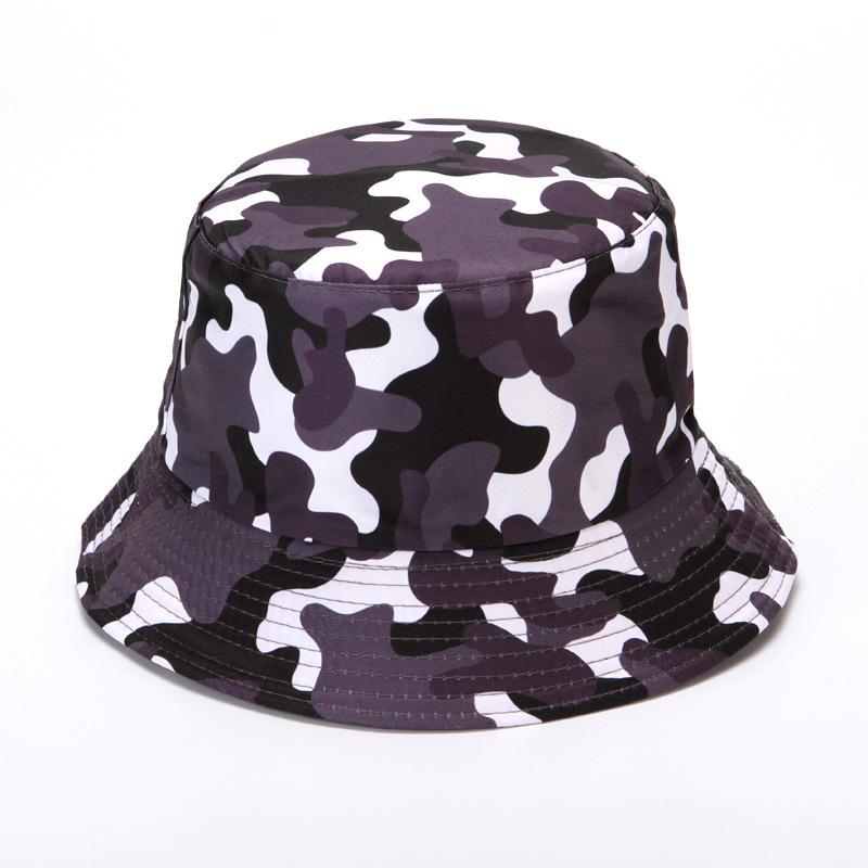 Bucket Hat Men Women Unisex Fisherman Hat Fishing Cap Outdoor Camouflage Sports Group Team Sunshade Sunscreen Sun Hat Summer