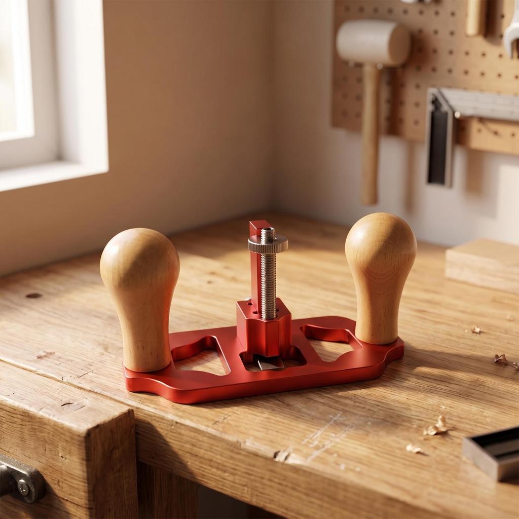 Hand Router Plane Adjustable Aluminum Alloy Grooving Tool for