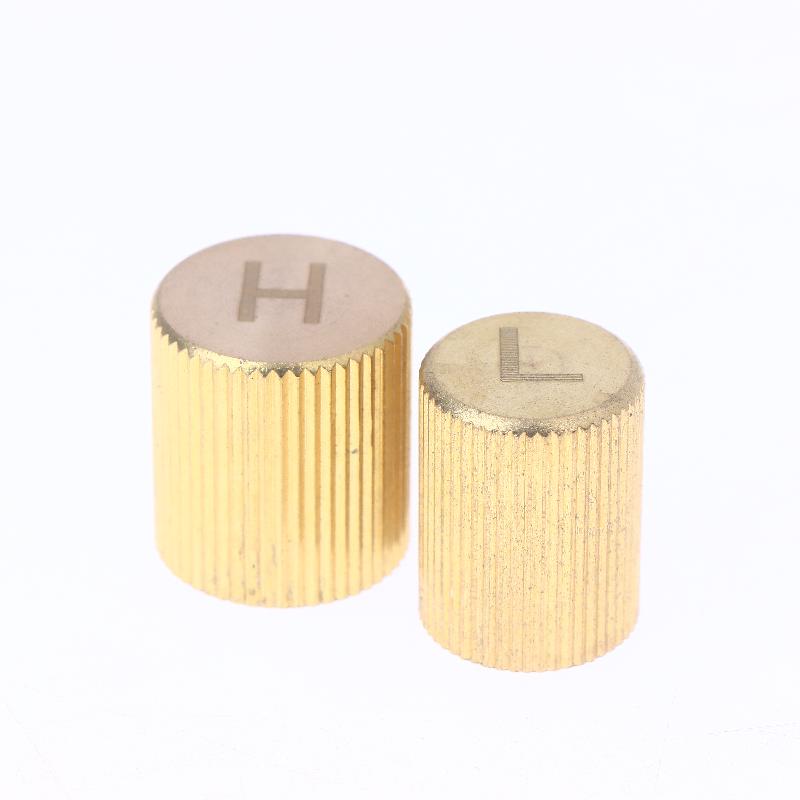 Leakproof Ac Low Pressure Cap Auto Ac System Conditioner Refrigerant Dust Cover Auto High Low Pressure Caps