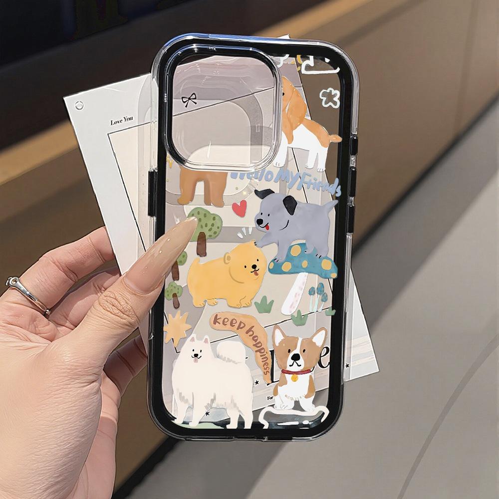 Painted Phone Case for iPhone 17 11 12 13 14 15 16 iPhone 17 12 13 14 15 16 Pro 17 12 13 14 15 16 Pro Max  High Quality Painted Animal Cute Phone Case