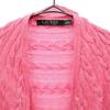 Lauren Ralph Lauren Long Sleeve Cable Knit Cardigan S/M Pink Women Used