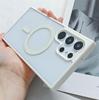 Magnetic Transparent Phone Case for Samsung S25 Ultra/Edge & S23/22
