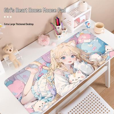 Sailor Moon XL Mouse Pad: Cute, High-Value Office Keyboard Mat Featuring Anime Girls