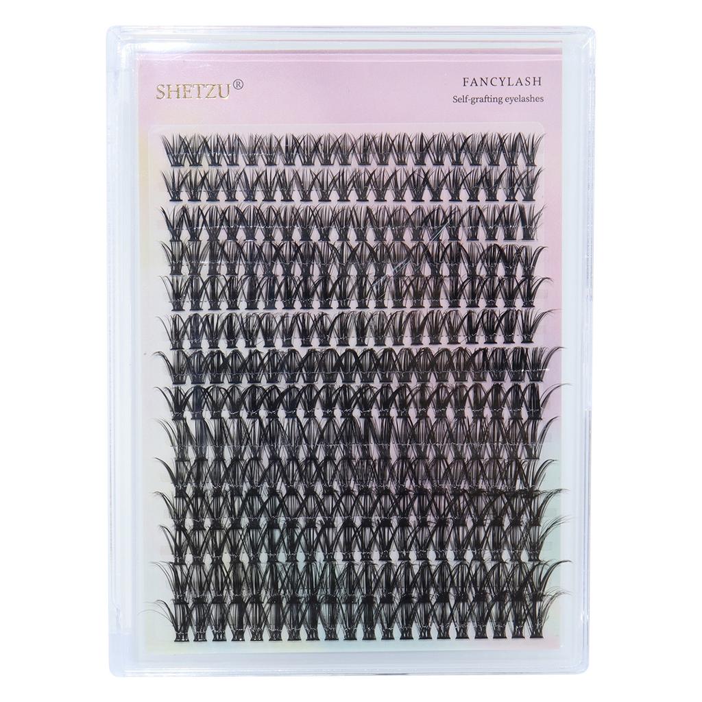 Mixed Package Self-Grafting Segmented False Eyelash Set Mom Feels The Whole Cluster Is Dense And Natural