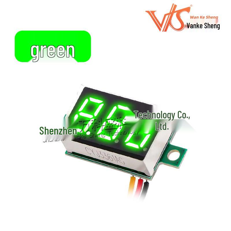 Mini Tub Nixie 0,36" 3 fire DC 0-100V Voltmetru digital cu precizie variabilă