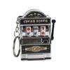 Simple Fashion Trend Keychain Toy Fruit Machine Slot Machine Keychain Personalized Creative Car Pendant Key Ring GiftAccessories