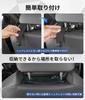 Delica Dedicated Headrest Genuine Leather Seat Luggage Metal Set of 2 D5 Hooks, Hooks, Hooks, Hooks, Black,