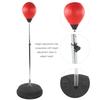 Punching Bag with Stand Gloves Boxing Punching Bag Adjustable Vertical Boxing Ball for Kids Adults Exercise Fitness