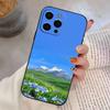 Mountain Forest Natural Flowers Laser  Phone Case Silicone Soft For IPhone 17 16 15 14 13 12 11 X XR Plus Pro Max Plus