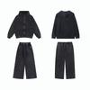 Unisex 400g Vintage Washed Zipper Hoodie - Retro Oversized Sweatshirt Jacket