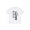Stussy Short Sleeve T-Shirt Teens Loose Fit 270g Cotton Round Neck Casual Wear