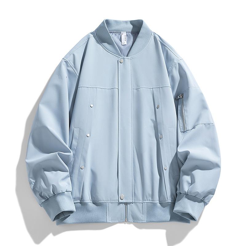 Jacket Men's and Women's Coats American Retro Bomber Jackets Baseball Uniforms Men's and Women's Trendy Brand Niche Tooling Coats Men's