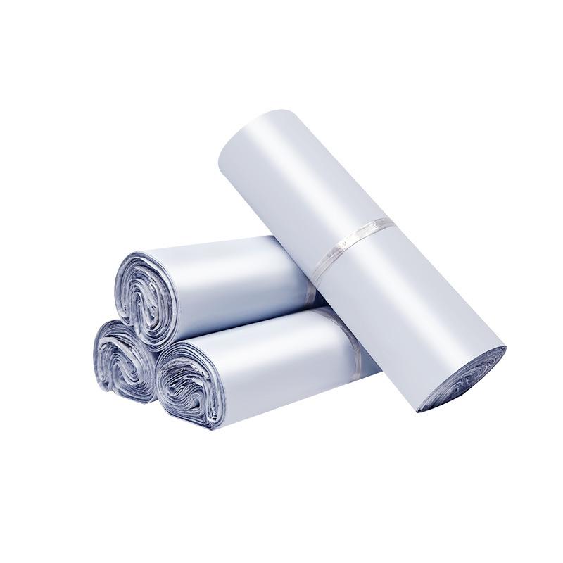 Durable White Waterproof Packaging Bags for E-commerce Clothing