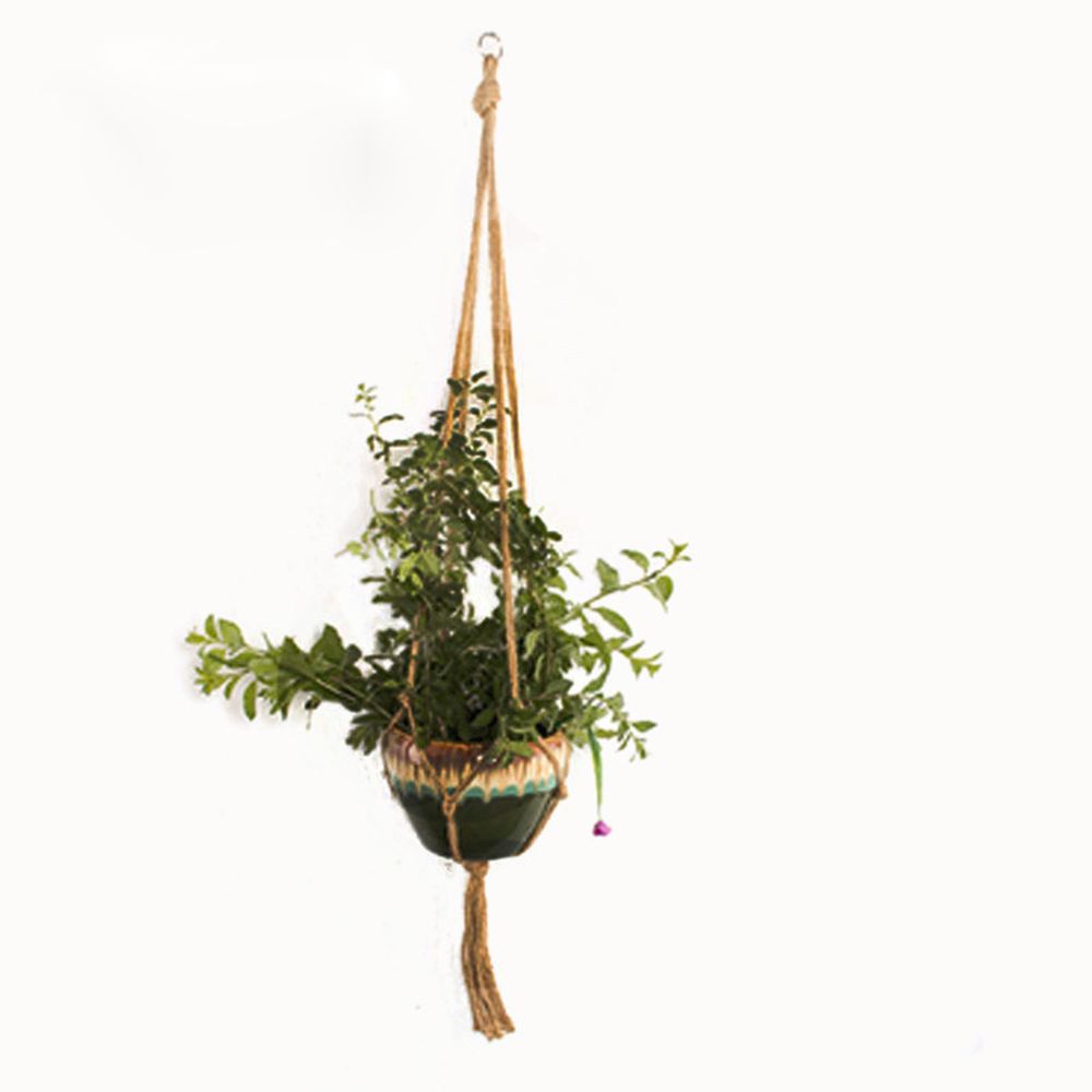90cm Hanging Holder Knotted Plant Hanger Rope Lifting