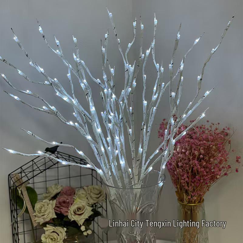 Colorful LED Tree Branch Vine Lights for Room Decoration