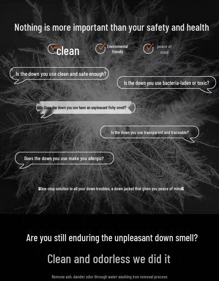 Herren Winter/Herbst Leichte Jacke im Hemdstil mit Daunenfüllung (weiße Entendaune), Neuer lockerer Schnitt, Große Größen Arbeitskleidung.