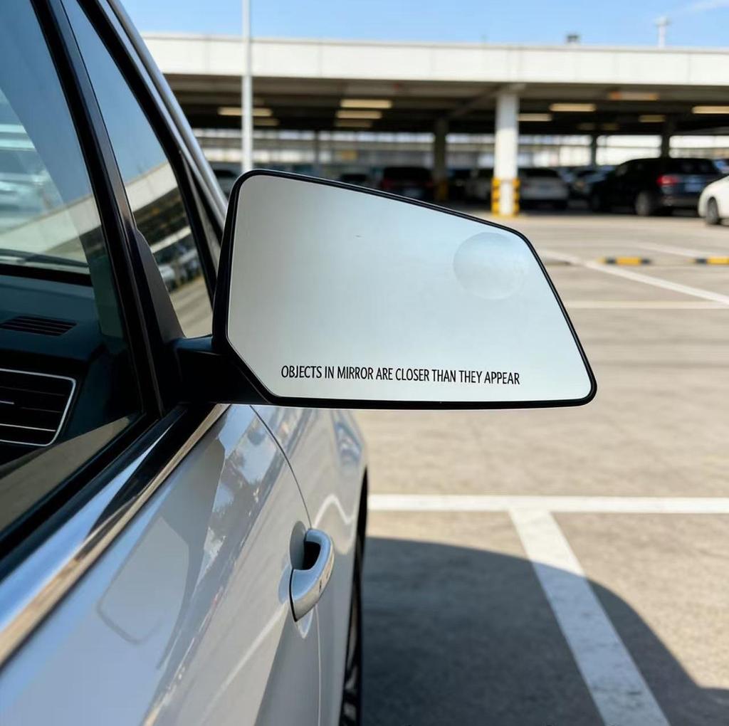 Rearview Mirror Lens Glass for 2007-2016 Chevrolet Traverse/GMC Outlook Backup Mirror