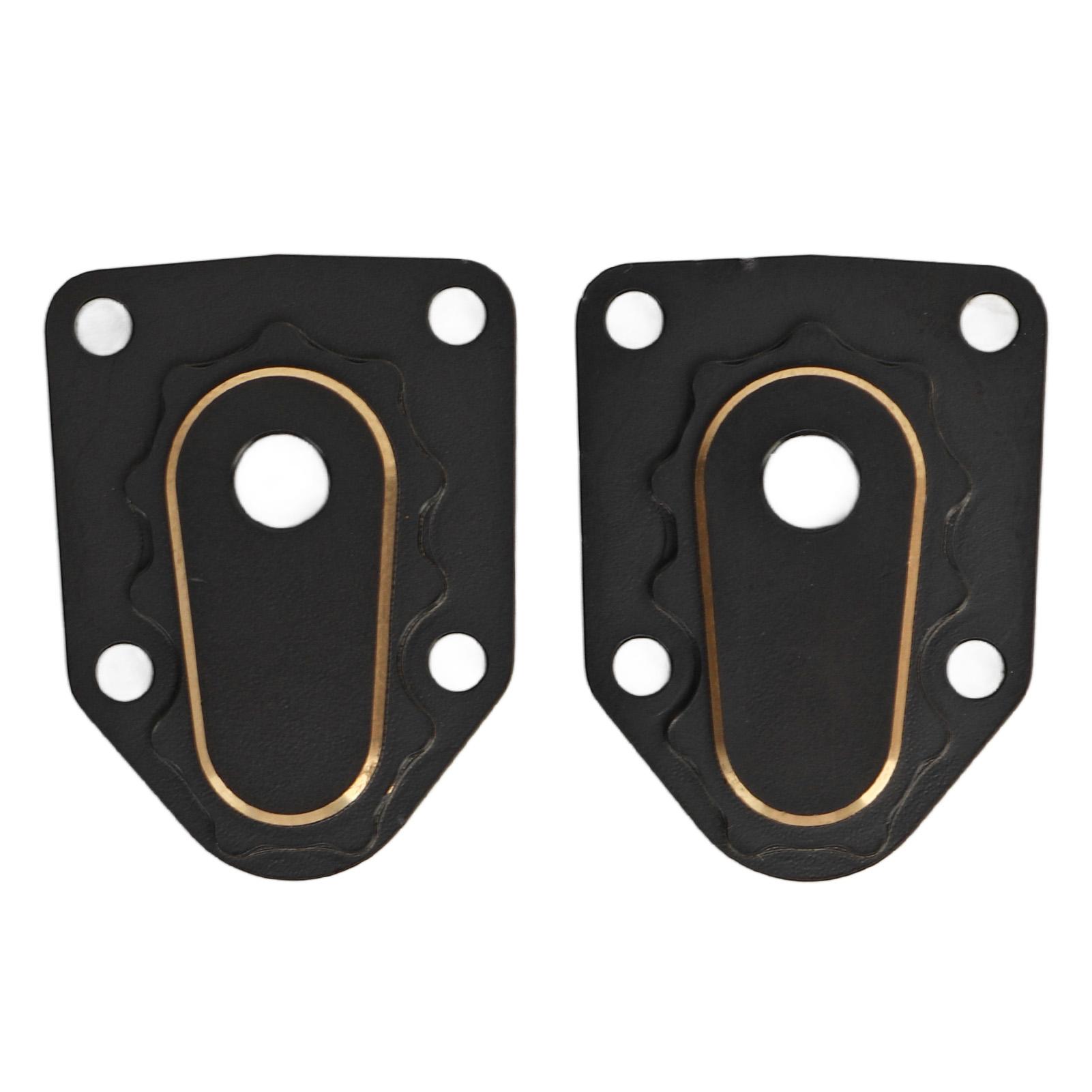 

2 шт. RC Поворотний кулак Портальні кришки Латунні Зовнішні Портальні Кришки Приводу для Axial 118 UTB18