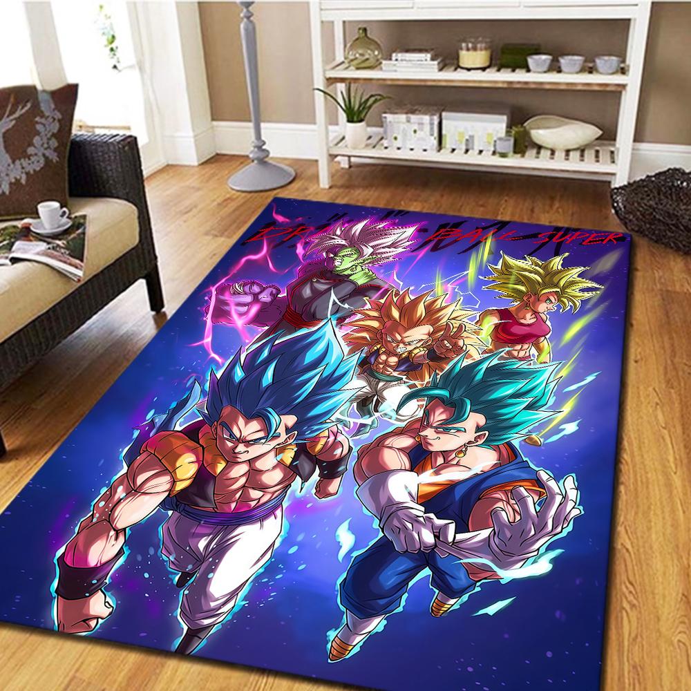 Dragon Ball Son Goku Hálószoba Szőnyeg, Nappali Dekoráció, Otthoni Hűvös Film Szőnyeg Játék Padlószőnyeg -HE23