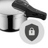 WMF (Wave Motor Corporation) Pressure Cooker 2.5L, IH and Gas Stove Compatible, 2-Stage Pressure Setting, Easy-to-Use Basic Model, "Perfect S Pressure