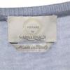 VOYAGE by MARINA RINALDI Made in Italy Linen Short sleeve switching Cut S Women Used