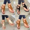 New Flat Open-toed Sandals Women's Summer 20wish Casual Beach Buckle Women's Sandals