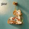 Decorative Acrylic Christmas Tree Decoration 2D Goat Ornament Cute Animal Sheep Hanging Decor for Clear Flame Red Ornament Tree Holiday Party