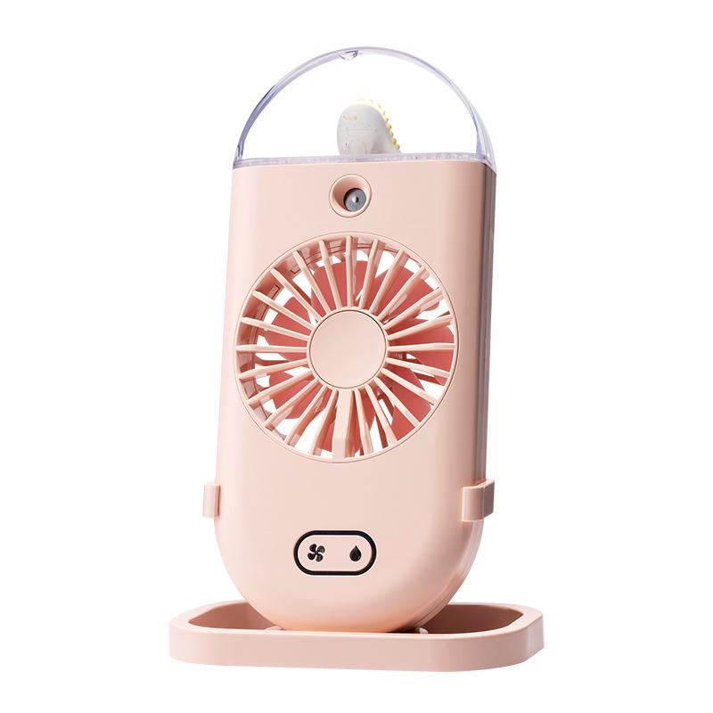 Portable Mini Handheld USB Spray Fan: Rechargeable, Desktop & Cooling for Summer
