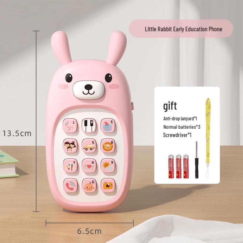 Mussels Children s Early Learning Toy Phone - Little Rabbit