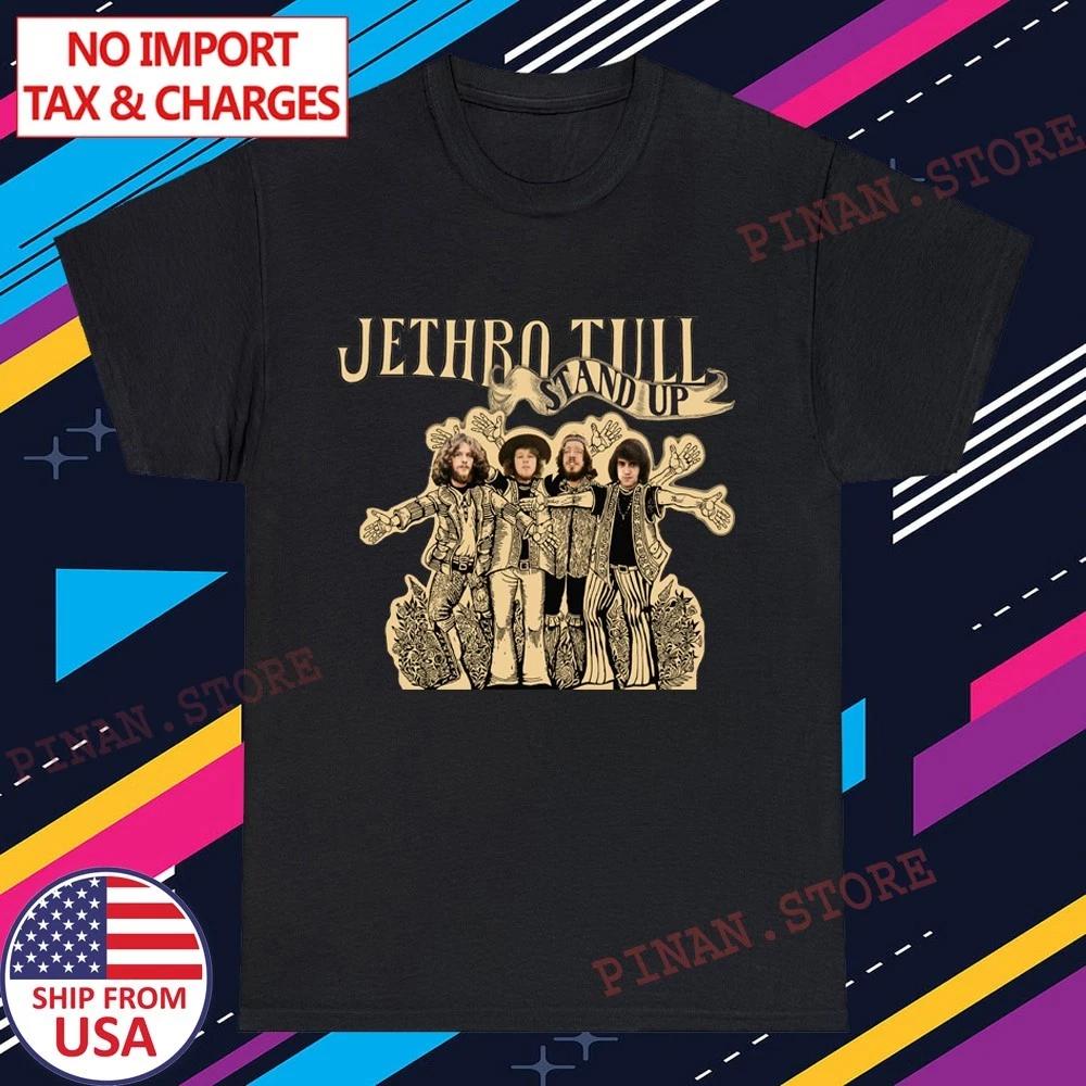 

JETHRO TULL Stand Up Men s Black Size S-5XL M
