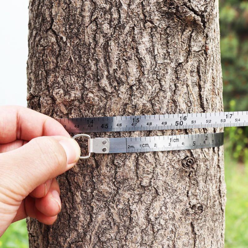 Tree Diameter Tape 2000 Mm  Soft Retractable Measuring Tape Professional Gardening Tree Ruler Meter Measuring