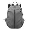 Neuer Unisex-Rucksack, einfarbig, wasserdicht und atmungsaktiv, Business-Mode, lässig, All-Match, Tagessparrucksack