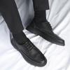 Handcrafted Mens Oxford Shoes Casual Leather Brogue Shoes Classic Formal Dress Footwear Versatile Man Business Flats Gents Shoes