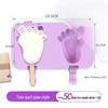 Silicone Food Grade Ice Cream & Popsicle Mold for DIY Treats