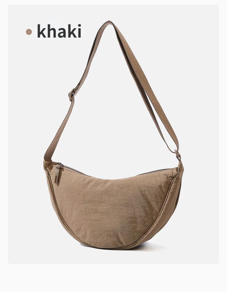 

Color Women s Nylon Shoulder Bag Casual Sports Female Hobos Crossbody Bags Fashion Large Female Fanny Pack Purse Handbags