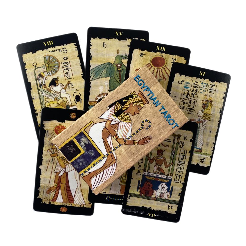 Egyptian Tarot Cards Game For Beginners Fate Visions Divination Centennial Edition Oracke Playing Board Deck