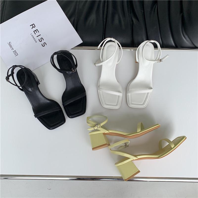High heels design sense niche French retro sandals 2025 spring and summer new Mary Jane thick heels women's shoes summer
