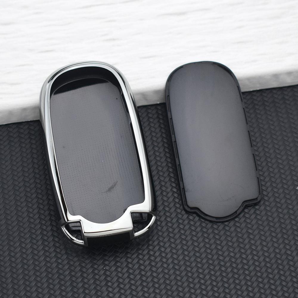 2/3/5 Buttons Tpu Car Key Case For Jeep Grand Cherokee Renegade For Dodge Ram Charger Challenger Journey Durango Fiat Key Cover