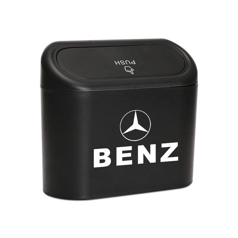 Car Trash Bin Hanging Vehicle Garbage Dust Case Storage Box For Mercedes-Benz C500 C200 C300 A B C E GLA CLA GLK GL ML GLE V177 W247 W176 W207