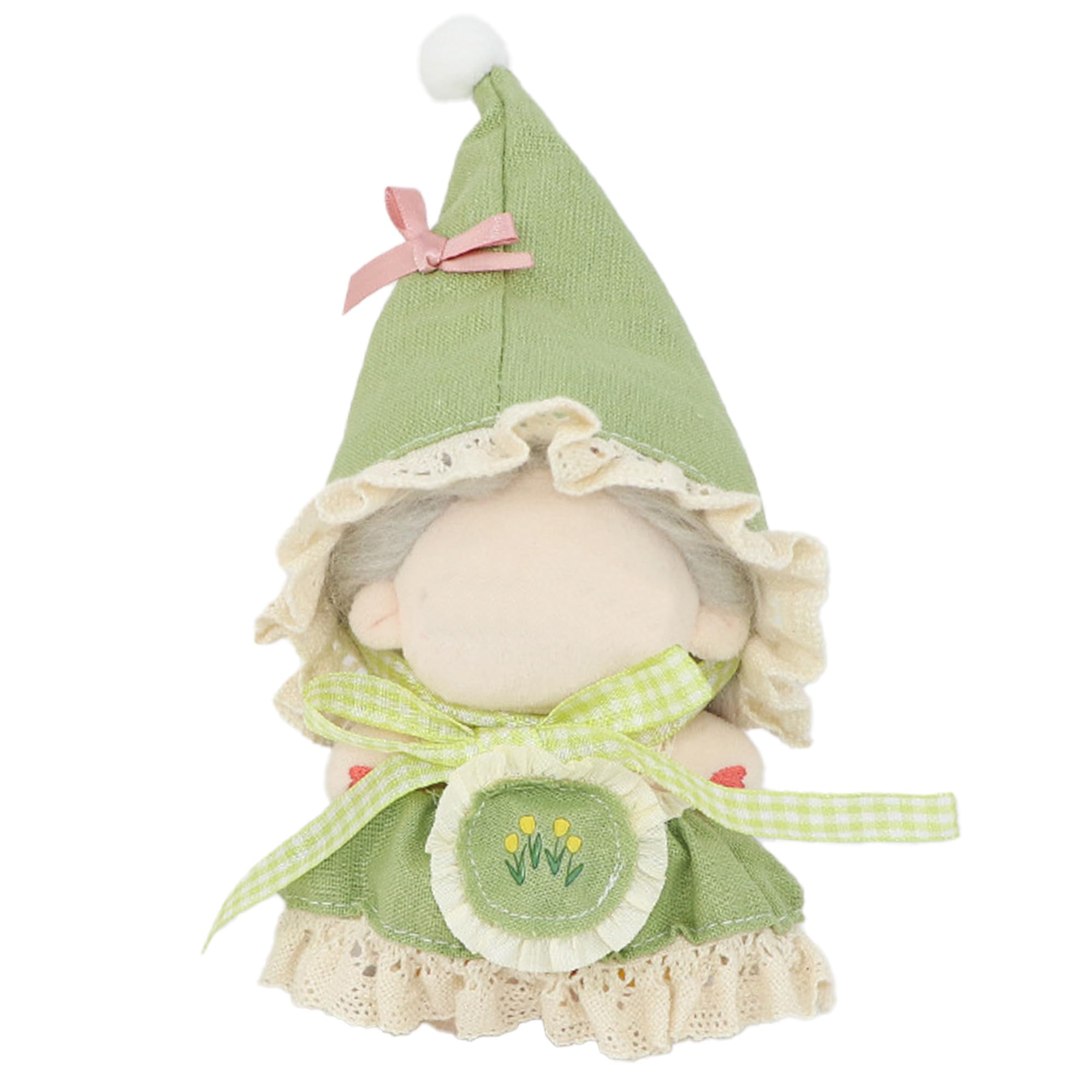 

Плюшевая одежда феи [Набор из 4 предметов] для 10-15 см Зеленая плюшевая одежда [Б/у]