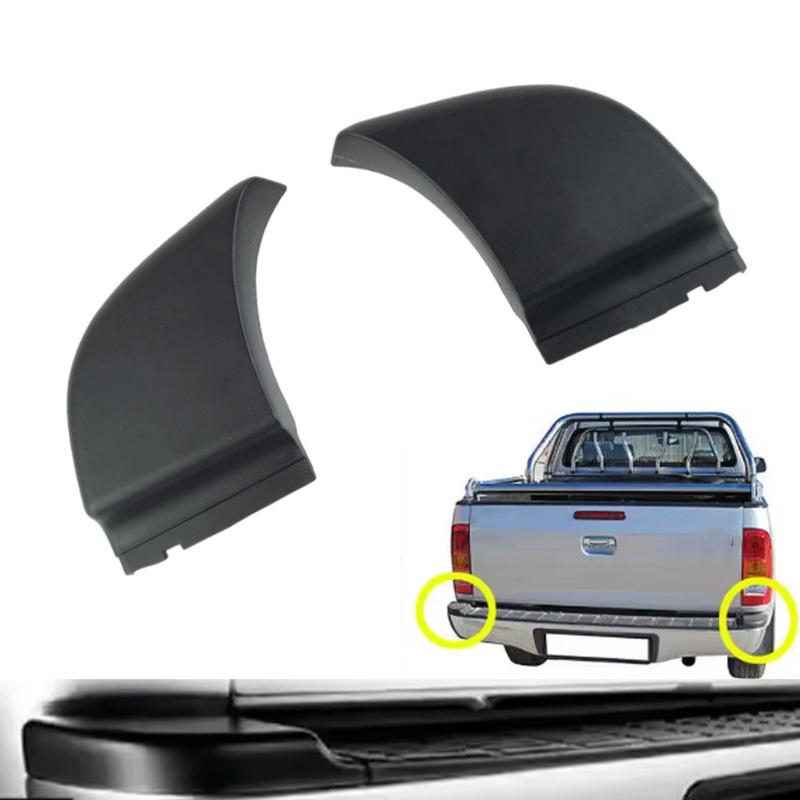 2PCS Left Right Rear Bumper End Plate Corner Cap Trim Cover for Toyota Hilux Vigo 2004-2015 52164-0K010 52163-0K010