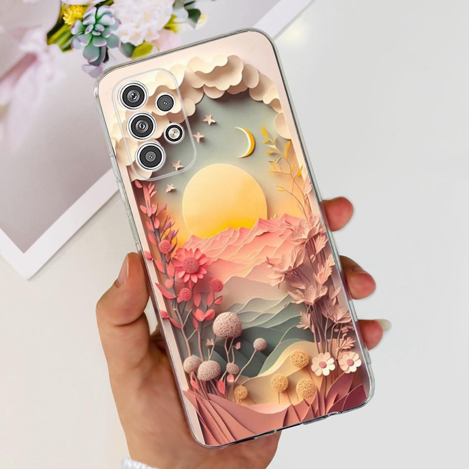 Für Samsung Galaxy A23 5G A23 4G Hülle Cartoon Astronaut Katze Weiche Silikon TPU Abdeckung Für Samsung A23 a23 6.6" Stoßstange Handyhülle