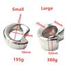 Stainless Steel Male Ring Heavy Exercise