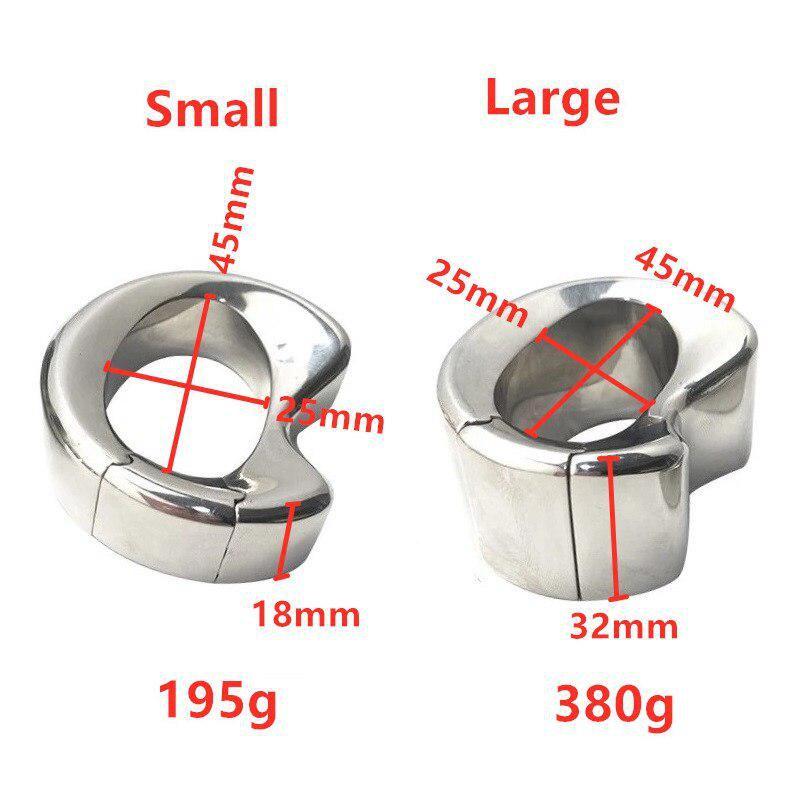 Stainless Steel Male Ring Heavy Exercise