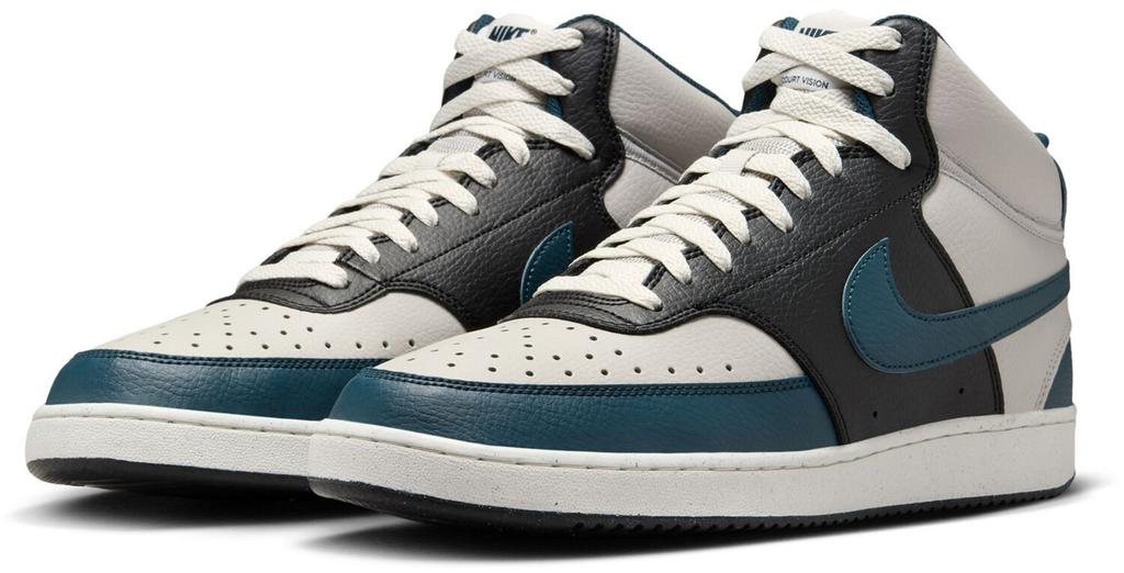 Nike Court Vision Mid Next Nature Sneakers (DN3577-004) Light Iron Ore/phantom/black/armory Navy