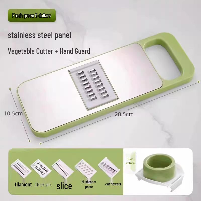 Multifunctional Stainless Steel Kitchen Shredder & Grater for Thick and Thin Cucumber and Potato